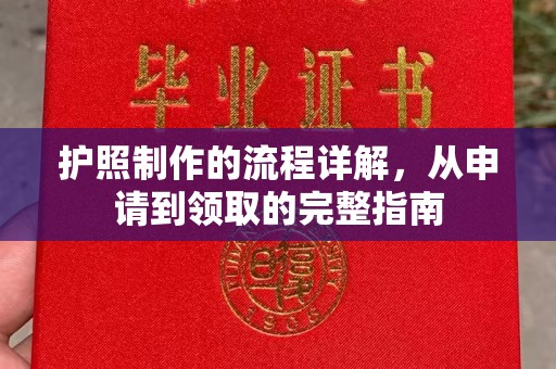 海沧护照制作的流程详解，从申请到领取的完整指南