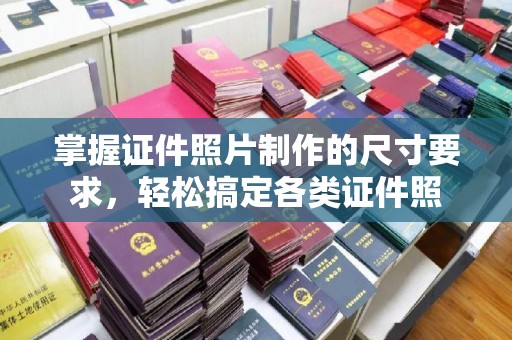海沧掌握证件照片制作的尺寸要求，轻松搞定各类证件照