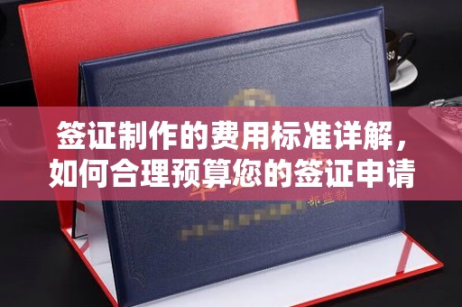 海沧签证制作的费用标准详解，如何合理预算您的签证申请成本