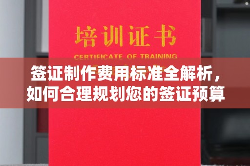 海沧签证制作费用标准全解析，如何合理规划您的签证预算？