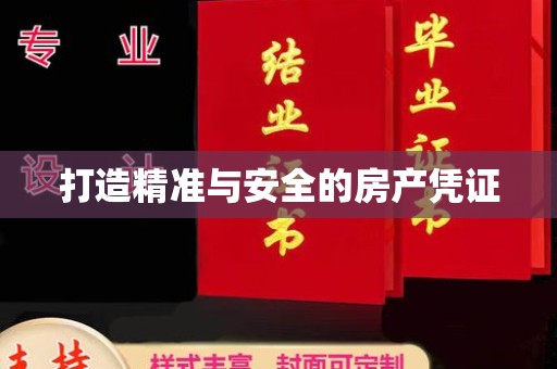 海沧打造精准与安全的房产凭证